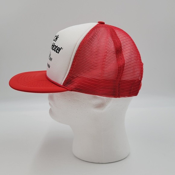 Vintage Lady Luck Casino Hotel The Players Place Foam Mesh Snapback Trucker Hat - Picture 5 of 10